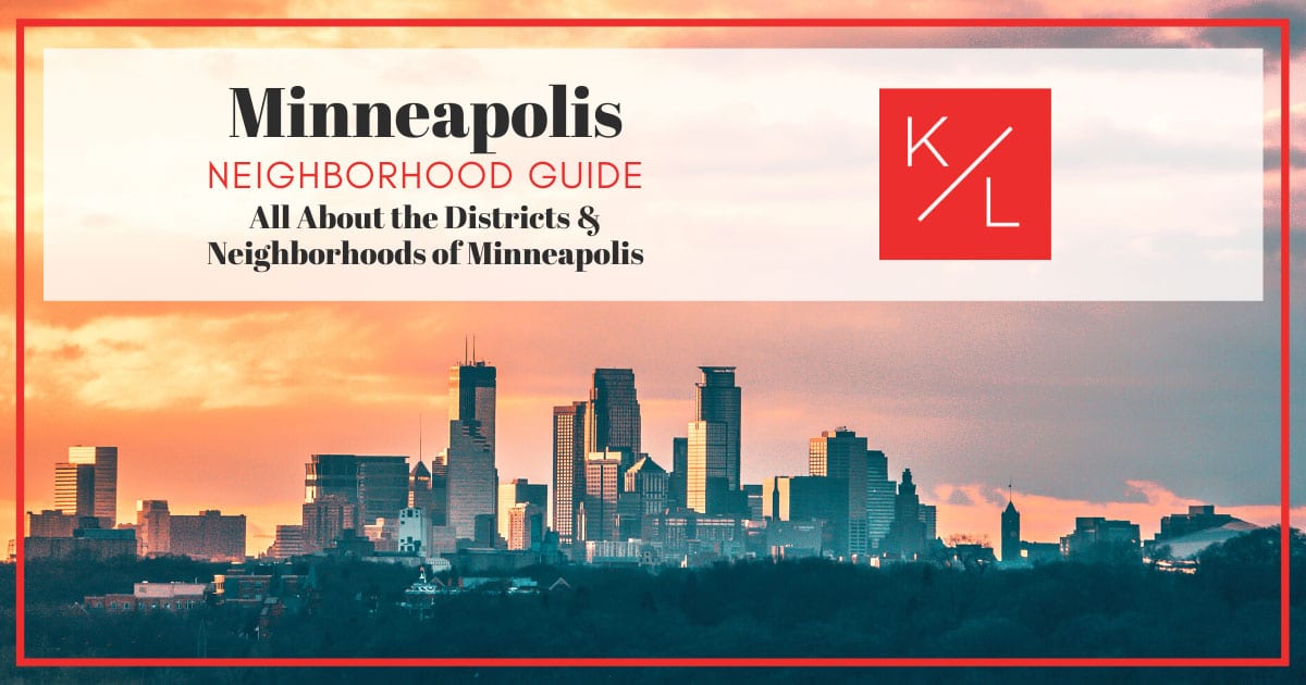 Neighborhoods and Districts in Minneapolis